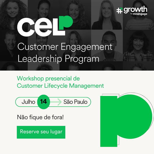 Certificação em Engajamento de Clientes para profissionais de marketing, growth e produto